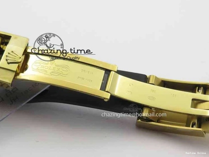 0301 Daytona YG 116518LN JH Best Edition Black Dial On Rubber Strap A4130 (Free XS rubber strap) WeatherProof 3645